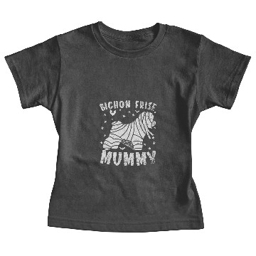 Discover Dog Bichon Frise Mummy Halloween Baby Tees