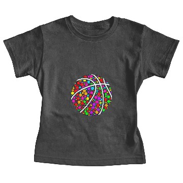 Discover Basketball Gift Dot day Colorful Basketball Boy International Dot Day Baby Tees