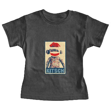 Discover Monkey Lover Funny Sock Monkey Kitsch Hope Poster Sock Monkey Baby Tees