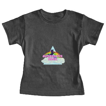 Discover Unicorns Alternative Rock Unicorns Rainbow Design Baby Tees