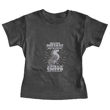 Discover Sheep Lamb wolfs in Sheeps Clothing Ewe Sheeps Baby Tees