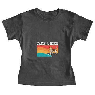Discover Funny Take A Hike Beagle Graphic Hiking 284 Baby Tees