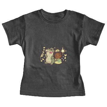 Discover Disney Princess - Tiana and Louis The Alligator Baseball Tees Baby Tees