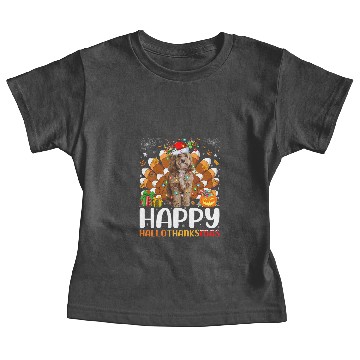 Discover Cockapoo Dog Lover Halloween Christmas Happy Hallothanksmas Baby Tees