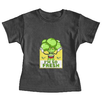 Discover Funny Broccoli So Fresh Broccoli Gift Vegetable Joke Baby Tees