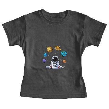 Discover Astronauts Juggle Astronaut Baby Tees