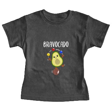 Discover Avocado Juggling Funny Vegetable Fruit Cute Avocado 1 Baby Tees
