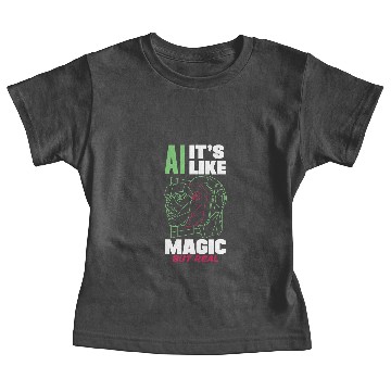 Discover Ai Its Like Magic But Real Computer Science 3 Baby Tees