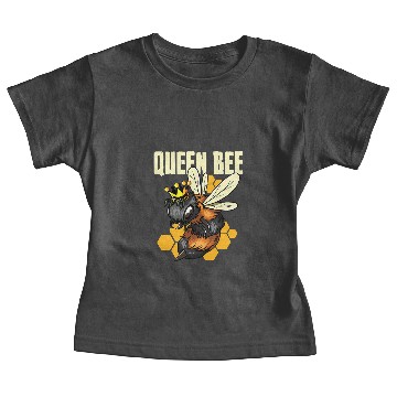 Discover Bee Beekeeping Queen Bee Honey Bee With Crown Queen Beekeeper 449 Beekeeper Baby Tees