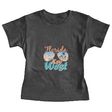 Discover Florida Key West Summer Key West Beach Vacation Baby Tees