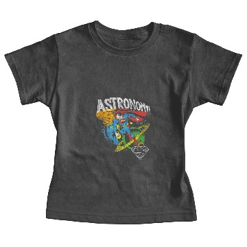 Discover Astronomy Lover Superman Astronomy Baby Tees