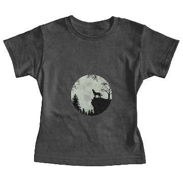 Discover German Shepherd Dog Jault at Full Moon Baby Tees