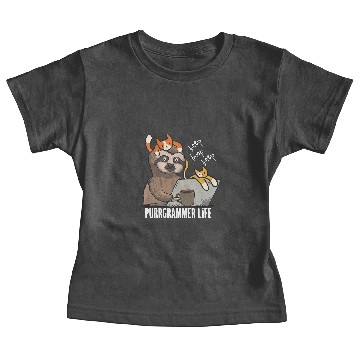 Discover Cat Paws Programmer Computer Science Gift For Web Developer Baby Tees