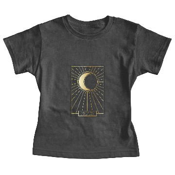 Discover Easy Halloween Costume Celestial Moon Tarot Eclipse Baby Tees