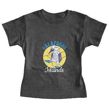 Discover Galapagos Islands Seabird Blue Footed Booby Bird Baby Tees