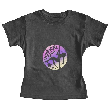 Discover Pole Dancing Vertical Diva Funny Pole Fitness Pole Dance Baby Tees