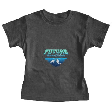 Discover Future Marine Biologist Fun Ocean Sea Life design Baby Tees