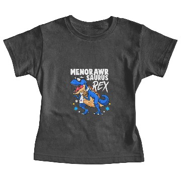 Discover Dinosaur Dino Funny Hanukkah T Rex Jewish Dinosaur Hanukkah Boys Kids86 Baby Tees
