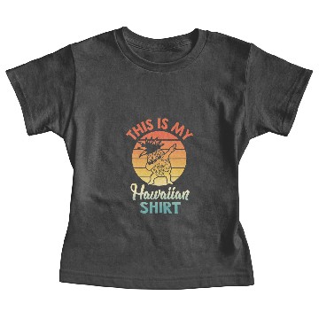 Discover This Is My Hawaiian pineapples Summer Tropical Luau Baby Tees