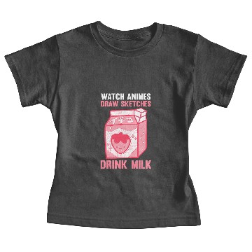 Discover Sketching Anime Strawberry Milk Baby Tees