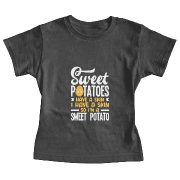 Discover Potato Funny Sweet Potato Vegetable Lover Baby Tees