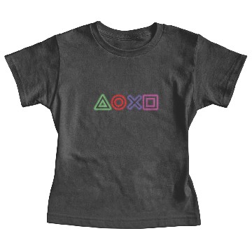 Discover playstation buttons glow Baby Tees