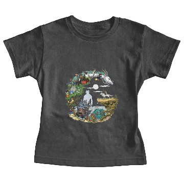 Discover Studio Ghibli Baby Tees, Miyazaki World Baby Tees