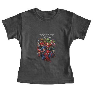 Discover Marvel Avengers Guardians of The Galaxy Baby Tees