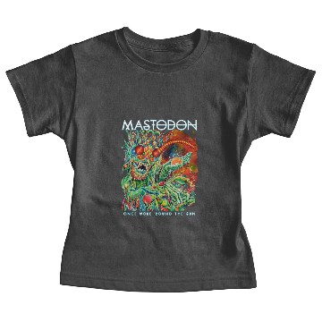 Discover Mastodon Men's Once More Round The Sun Baby Tees Black