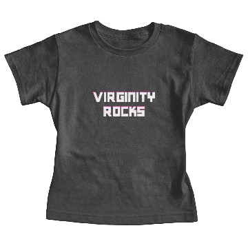 Discover Virginity Rocks Modern Baby Tees