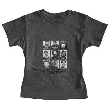 Discover Serial killer collage Baby Tees