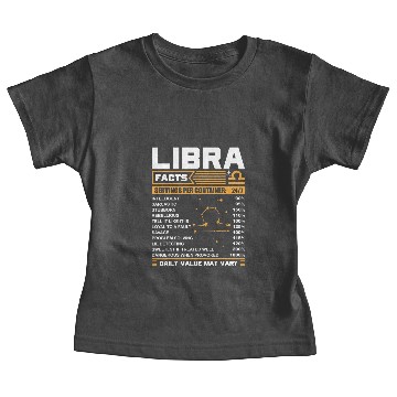 Discover Libra Birthday Facts Baseball Baby Tees