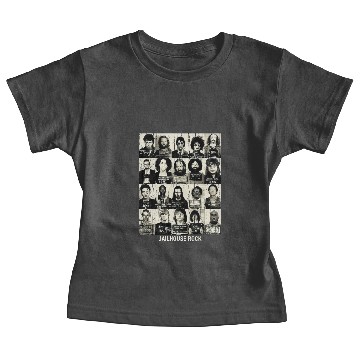 Discover rock and roll rock star mugshot, rock music, band Baby Tees, rock Baby Tees, music Baby Tees, elvis, kurt cobain, johny cash Baby Tees