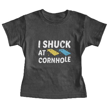 Discover I Shuck At Cornhole Baby Tees