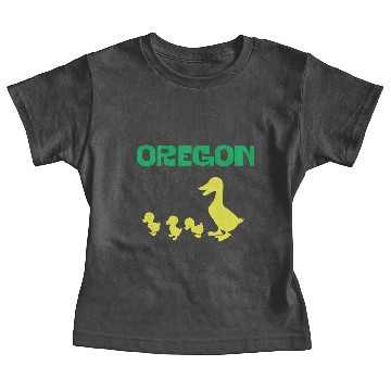 Discover Oregon duck Pullover Baby Tees