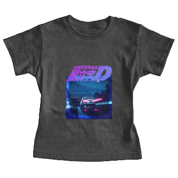 Discover Initial D Neon AE86 Classic Baby Tees