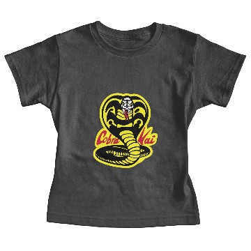 Discover Cobra Kai 3 Original Logo Pullover Baby Tees
