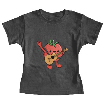 Discover Tomato Playing Guitar Baby Tees