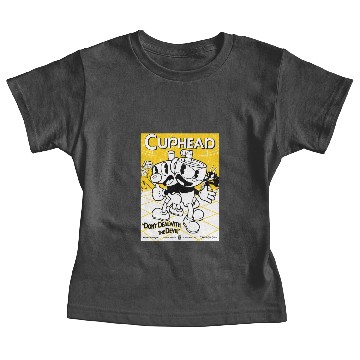 Discover Cuphead Don't Deal With The Devil Poster Baby Tees