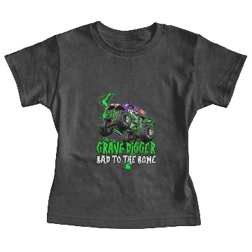 Discover Grave Digger Bad Tot The Bone Baby Tees