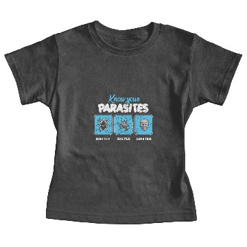 Discover Know Your Parasites - Funny Pullover Baby Tees