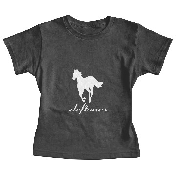 Discover Vintage Deftone White Pony Baby Tees