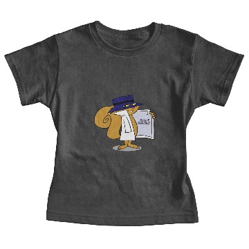 Discover Psst It's Secret Squirrel Baby Tees