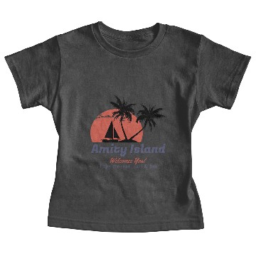 Discover Amity Island Baby Tees