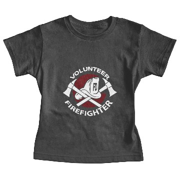 Discover Volunteer Firefighter Baby Tees