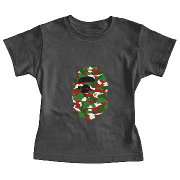 Discover A Bathing Ape Camo Big Ape Head 2016 Baby Tees
