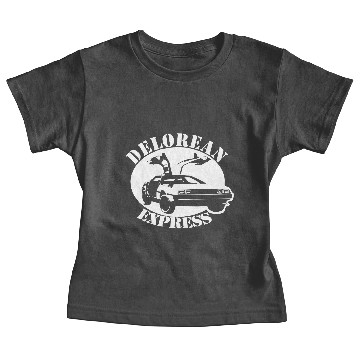 Discover Delorean Express  Funny Baby Tees
