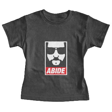 Discover The Big Lebowski ABIDE Baby Tees