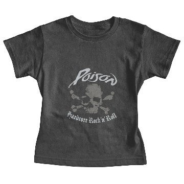 Discover Poison Hardcore Rock n Roll Baby Tees