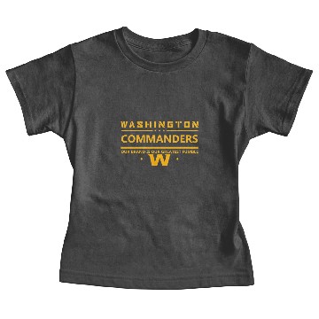 Discover Washington Commanders Classic Baby Tees